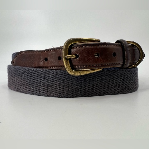 Vintage Dockers Canvas & Leather‎ Belt 38 - Picture 1 of 8
